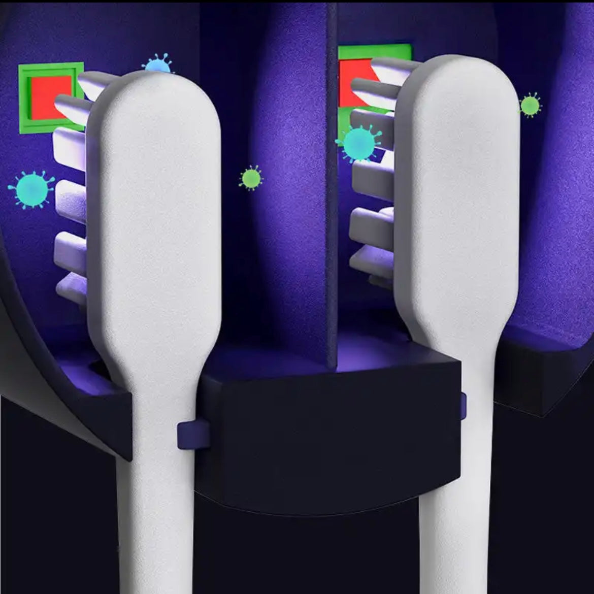 Smart UV Toothbrush Cleaner