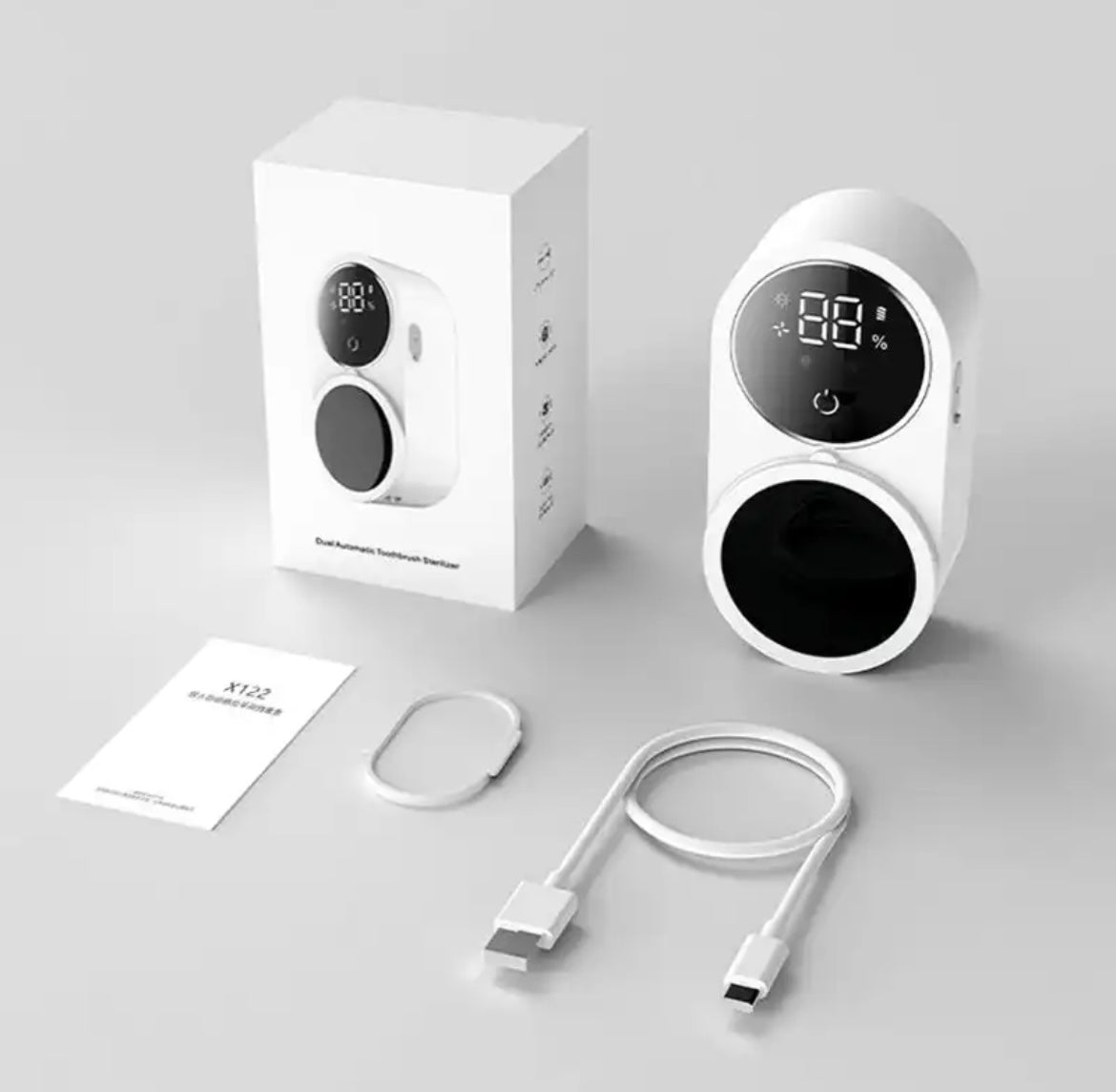 Smart UV Toothbrush Cleaner