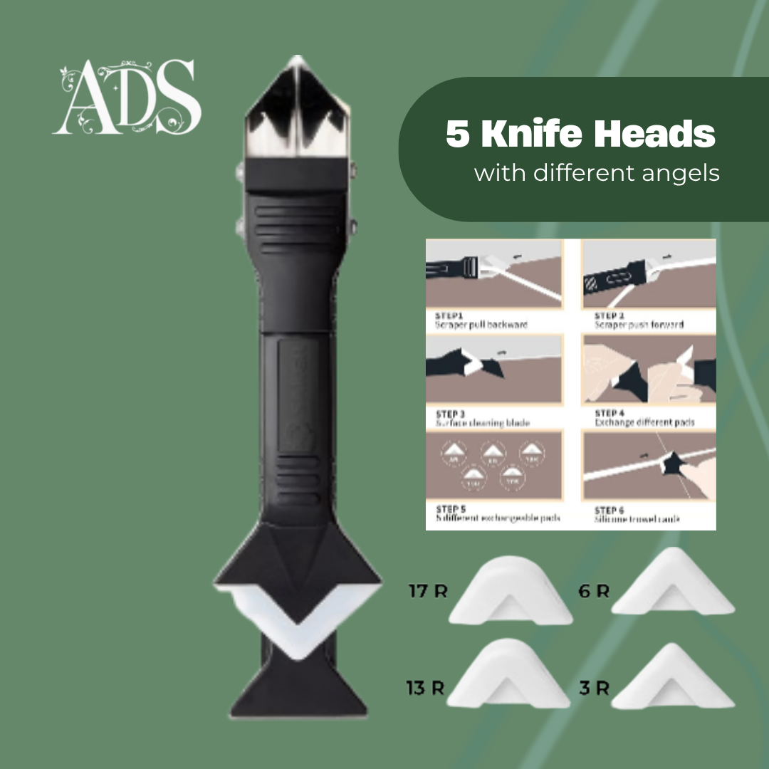 SealSmart™ 3-in-1 Pro Caulking Tool (11-Piece Kit)