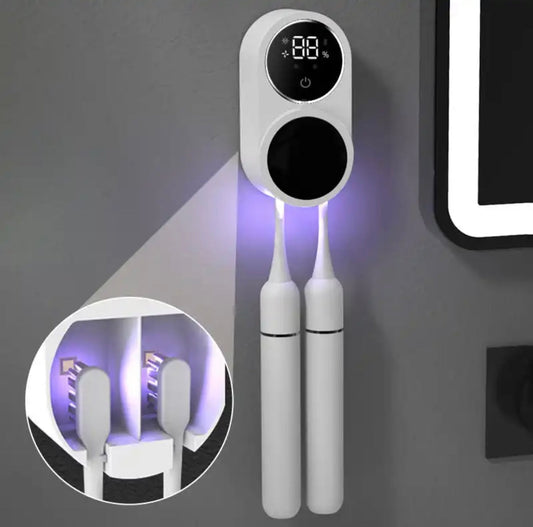 Smart UV Toothbrush Cleaner